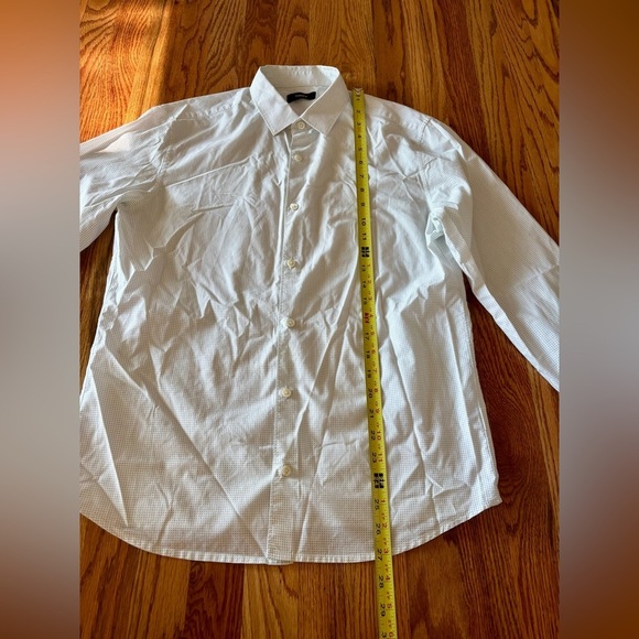 Theory White Dress Shirt for Men - Picture 8 of 9